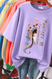 100% Cotton Oversize T Shirt Short Sleeve Women's Top 2023 Summer Couple Loose 6XL Oversized T Shirts Chinese
