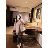 Winter Imitation Fur Coat Women's 1200 Grams Warm Plush