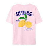 Freshly Squeezed Lime Print T-Shirt-Outfit