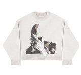 Street Y2k Coat Sports Street Hip-Hop Leisure Color Impact Style Knitted Couple Sweaters Wear Fashion-Outfit