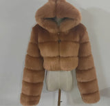 Fur Autumn And Winter New Imitation Fur Turf Warm Hat Fur Coat
