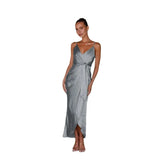 Spring And Summer Women's New Fashion Solid Color Suspension French High-End