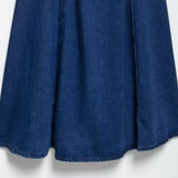 Homemade New Women's Classic Denim Fan Dress