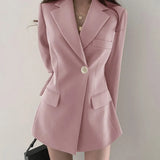 Toloer Jacket Female Design Sense Spring And Autumn Show Thin Suit Female Suit Korean Version Of The British Style Temperament Small Short Coat-Outfit