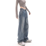 90s Washed High Waist Boyfriend Jeans-Outfit