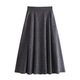Elegant Retro-Blend Minimalist Suit High Waist