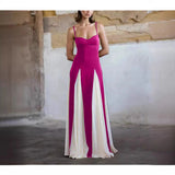 Summer New Fashion Match Gilled Waist Palette Sling