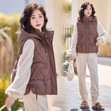 Autumn And Winter Fashion Foreign Style Reduce Age Mother Down Cotton Jacket Coat Female Winter Short Money Loose And Thick Women Cotton Horse Clip-Outfit