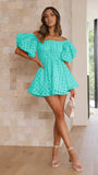 Women's Clothing Hot 2026 Summer New Sexy High-Waisted Shoulder Fashion Short Dress