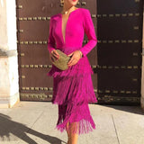 Sexy Perspective Splicing Lyso High Waist Fit-Up Evening Dress Dress Dress