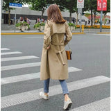 Fashion Windbreakers Manteau Long Femme Hiver Trench Autumn Coat Female For Parka Women Moda Mujer Plus Size Spring Cloak