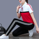 Women's tracksuit set pant suits two piece set women vetement femme 2022 Summer 2 piece set clothing women korean