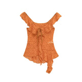 Homemade New Women's Clothing 髫髫叠 Laminated Lace