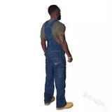 And Autumn 2025 New Men's Cowboy Straps Fashion Casual Age-Old Loose Denim