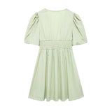 Dress Bow 2025 Summer Women's Fashion New Products Loose