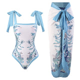 Toloer One-Piece Bikini Suit Women's Bikini Three-Piece