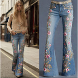 3D Digital Printing In Autumn And Winter 2025 Women's Fashion Thin Denim