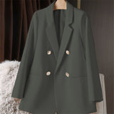 Toloer Suit Jacket Female Spring And Autumn 2024 New Small Spring And Autumn Suit Jacket Temperament Korean Version Casual Women-Outfit