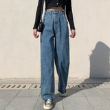 Draped straight-leg mopping pants-Outfit