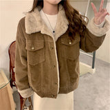 90s Vibes Corduroy Jacket-Outfit
