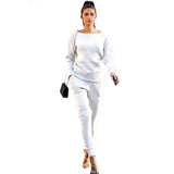 Toloer New Women's Wear Autumn And Winter Urban Leisure Two-Piece Set-Outfit