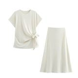 Women's Clothing 2025 Spring New Fashion Temperament Casual Soft Top Dress Dress