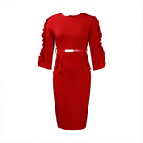 Waist Women's Temperament Commute Plus Size
