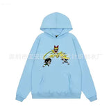 Tatry RIGHTEOUS Cartoon Printed Hooded Zipper Zip-Up Casual New