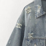 Homemade New Women's Classic Stylish Denim Short Jacket Coat