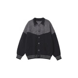 Stitched Knitted Jersey Jacket Oversize Winter 2025 New Trend Design For Couples