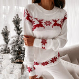 Unisex Christmas Sweater Santa Elf Funny Christmas Slim Jumper Female Autumn Winter Tops Clothing Soft Hot Sale sueters de