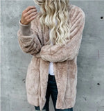 Free shipping Large size S-5XL New Winter 2021 Faux Fur Bear Coat Jacket