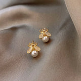 Bee Earrings-Outfit