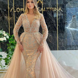 New Women's Dress Temperament Tail French Simple Sprinkling Gold Court Screen