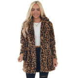 Leopard Print Fashion Temperament Fur Loose Furry