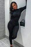 Party Sexy Leopard Print Bodycon Jumpsuit 1028-0-Outfit