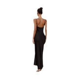Women's Clothing 2026 Spring And Summer New Slings Deep V-Collar To The City Fashion Solid Color