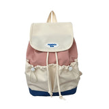 Aesthetic Patchwork Backpack-Outfit