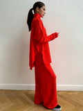 Sweater Suit Female Autumn Dong New Style Loose Recreational Languid Lazy Add Thick Knit Long-Outfit