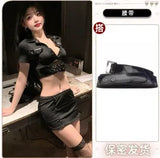 Night Vows Tithe Sex Lingerie Female Police SM Uniform Seduction Suit Passion Flirting Hot Bed Pajamas