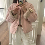 Reversible Lamb Wool Oversized Jacket-Outfit