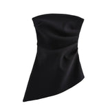Homemade New Women's Classic Fashion Flawed Asymmetrical T-Fash