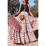 2025 Summer New Women's Wear Wave Half Dress Fashion Sexy Casual