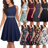 New Round Neck Women's Summer Lace
