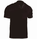 Men's Fitness Plus-Size Sports T-Shirt Men's Elastic Cotton Pocket Short-Sleeved Summer V-Neck Polo