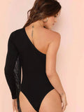 Women's Summer Milk Silk Sleeveless Jumpsuit With Fringed Frills-Outfit