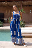New Hot Women's Beach Dress Holiday Style Printed Wrapped Breast