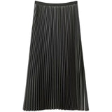 Organ Folding Long High-Waisted 100-Fold Skirt Over The Knee-Length Women's 2025 Thin