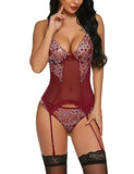New Sexy Lace Mesh Yarn Perspective Elastic Body