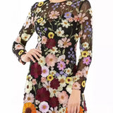 Three-Dimensional Flower Bag Hip Sexy Dress Women's 2025 Spring And Summer